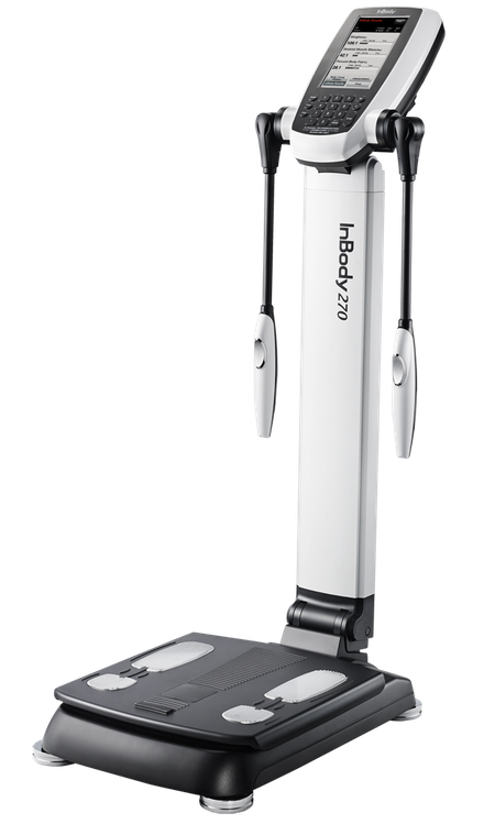 The InBody 270 body composition scanner at Barton Coast Club
