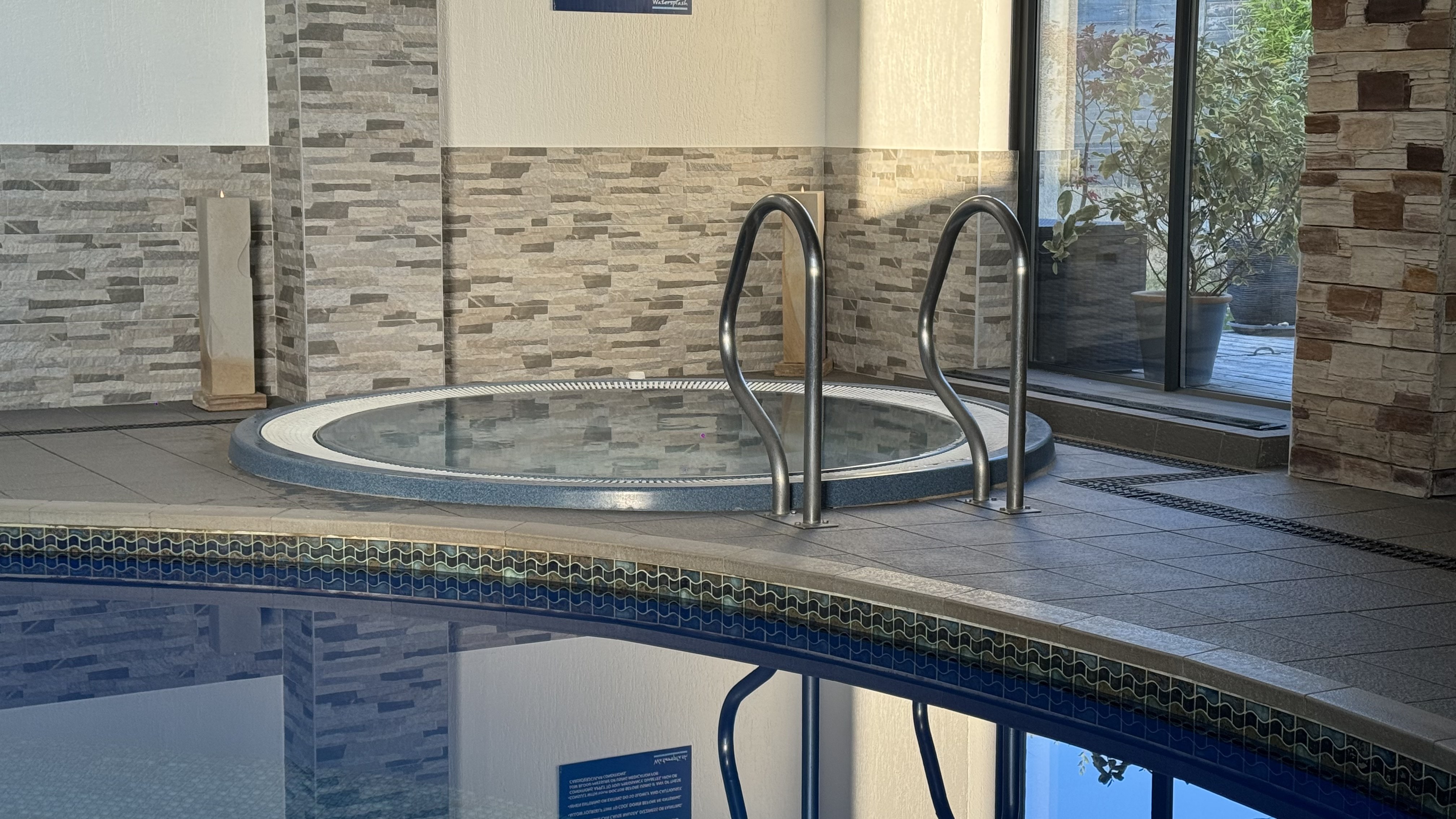 The spa bath at Barton Coast Club
